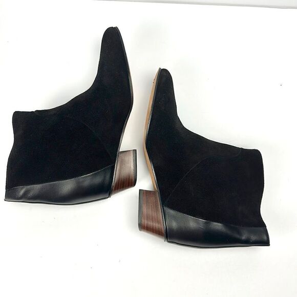 NWOB NEW Golden Goose MILK Black Suede Leather Ankle Cowboy Booties EUR 38 US 8 - Picture 7 of 17
